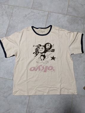 Travis Scott Cactus Jack x Fragment x Takashi Murakami Tokyo Ringer Tee Size XL